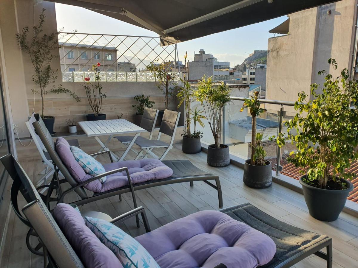Apartamento Super Loft With Acropolis View Atenas Exterior foto